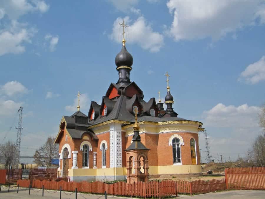 Cerkiew św. Serafina z Sarowa - Aleksandrow fot. wkimedia.org