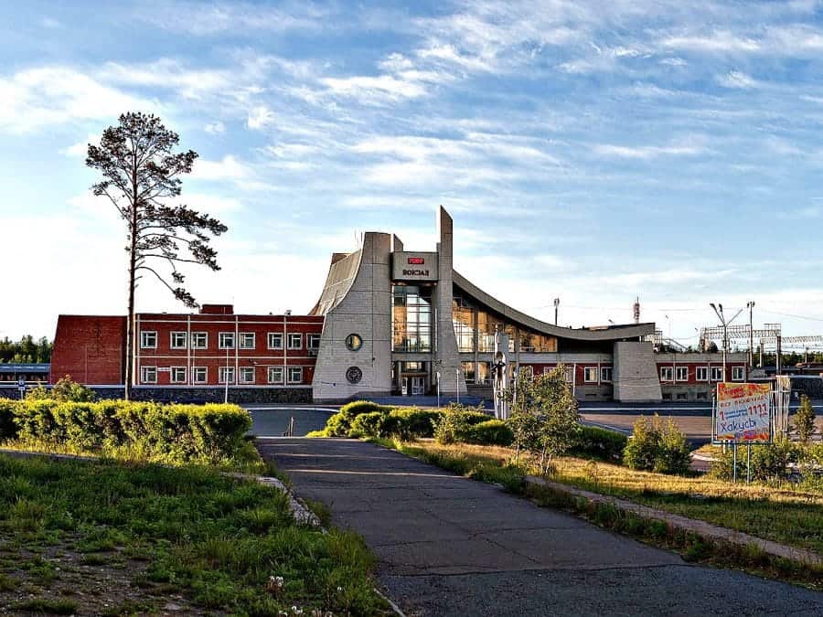 Dworzec kolejowy, Siewierobajkalsk fot. wikimedia.org