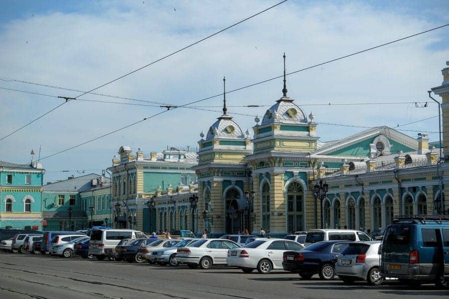 Dworzec kolejowy w Irkucku fot. pixabay