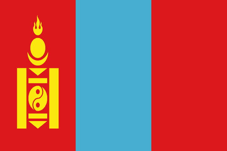 Flaga Mongolii fot. pixabay