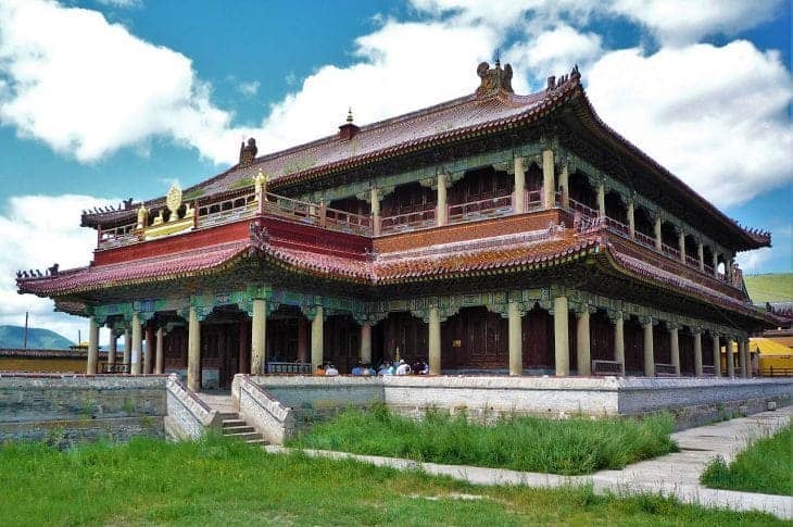 Klasztor Amarbajasglant chijd jest jednym z nielicznych, które przetrwały brutalne czasy stalinowskie.