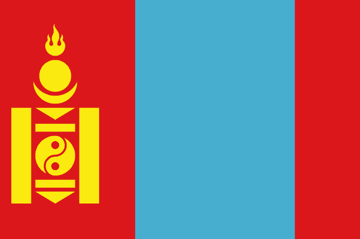 flaga Mongolii fot. pixabay